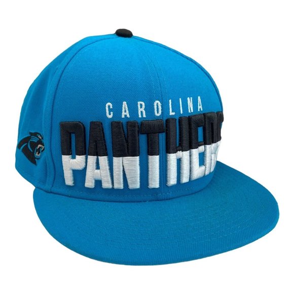 New Era Other - Carolina Panthers NFL New Era 9Fifty Hat Blue Raised Split Letters Snapback Cap